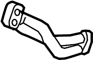 View 4F0820111 A/C Refrigerant Hose Full-Sized Product Image