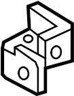 View 8E0831401B Door Hinge (Upper) Full-Sized Product Image