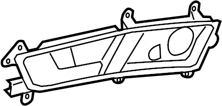 View 4F0839019G Interior Door Handle Full-Sized Product Image