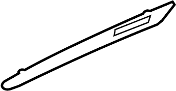 View 4F0867420F7V7 Door Trim Molding Full-Sized Product Image