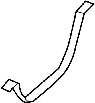 View 4F0201653F Fuel Tank Strap Full-Sized Product Image
