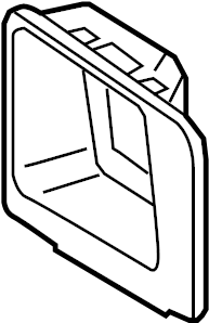 View 4F5863991C36R Interior Quarter Panel Trim Panel Storage Compartment Full-Sized Product Image
