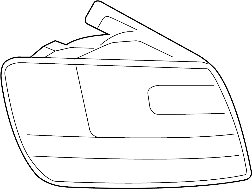 View 4F5945095K Tail. Lamp. Light. Combo ASSEMBLY.  Full-Sized Product Image