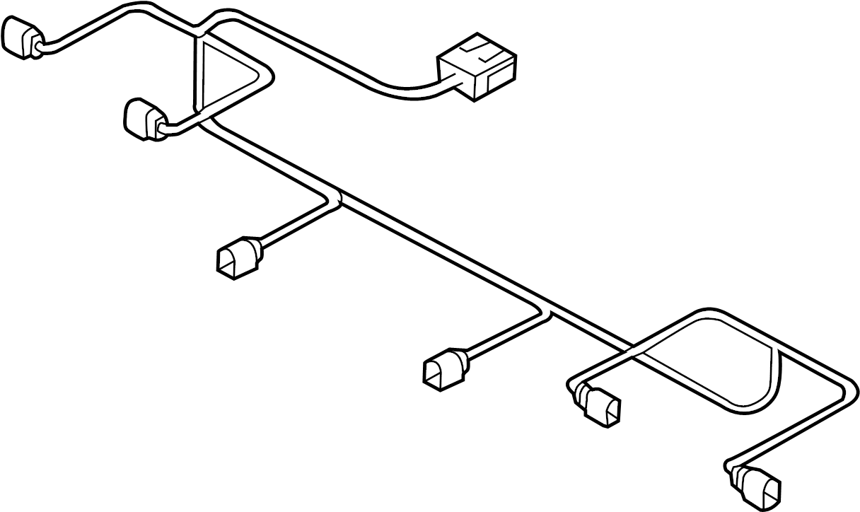 View 4G5971095F Parking Aid System Wiring Harness Full-Sized Product Image