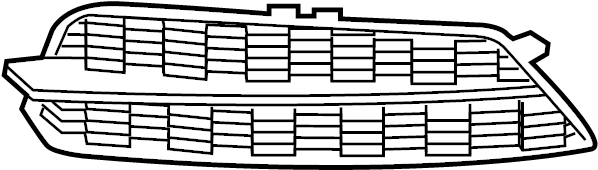 View 4G0807648BBMT Grille (Lower) Full-Sized Product Image