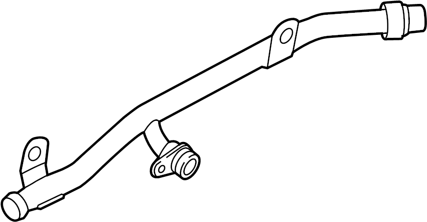 View 06L121085M Engine Coolant Pipe (Upper) Full-Sized Product Image