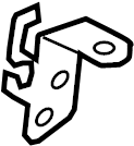View 4G0611846N Brake Hydraulic Line Bracket (Rear, Lower) Full-Sized Product Image