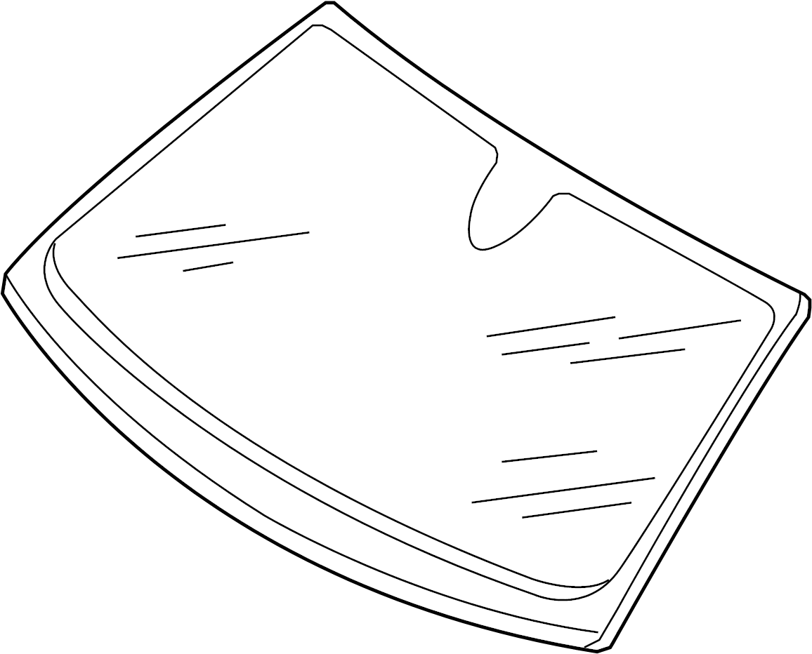 View 4G0845099NVB Windshield Full-Sized Product Image