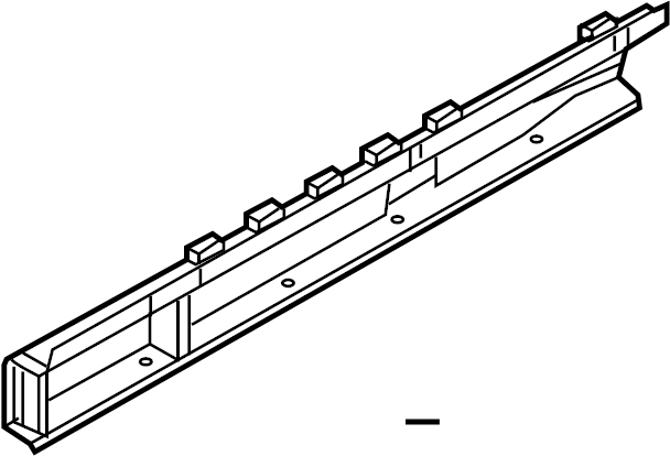 View 4G0803752 Sill. Rail. (Front, Rear) Full-Sized Product Image