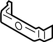 View 4K08073499B9 License Plate Bracket Full-Sized Product Image