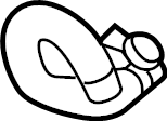 View 4K0121447AM Engine Coolant Hose Full-Sized Product Image