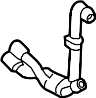 View 4K0145910E Engine Coolant Hose Full-Sized Product Image