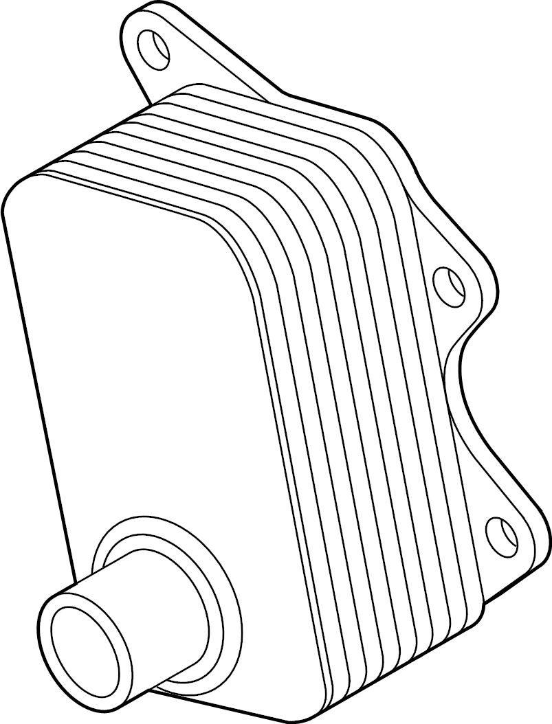 View 06L117021G Engine Oil Cooler Full-Sized Product Image