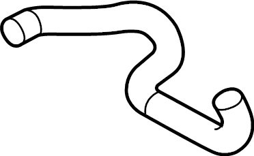 View 4K0121449S Engine Coolant Hose Full-Sized Product Image