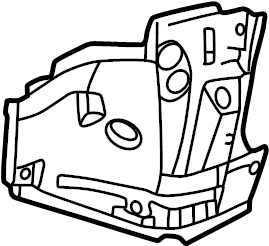 View 4Z7809153A Fender Apron (Front) Full-Sized Product Image