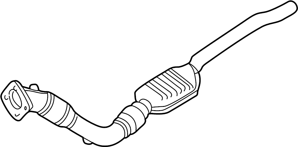 View 4Z7254500CX Catalytic Converter Full-Sized Product Image