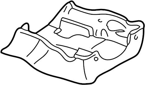 View 4B1953512D6PS Steering Column Cover (Lower) Full-Sized Product Image