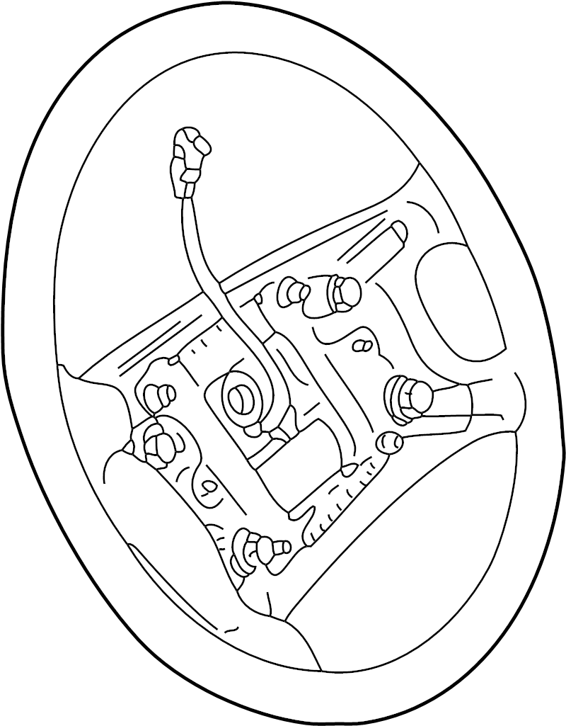 View 8Z0419091BF1VB Steering Wheel Full-Sized Product Image