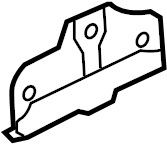 View 4B9880765B Curtain Air Bag Bracket Full-Sized Product Image
