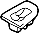View 4B09595217PE Door Window Switch Bezel Full-Sized Product Image