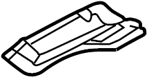 View 4B0804387A Tow Hook (Rear) Full-Sized Product Image