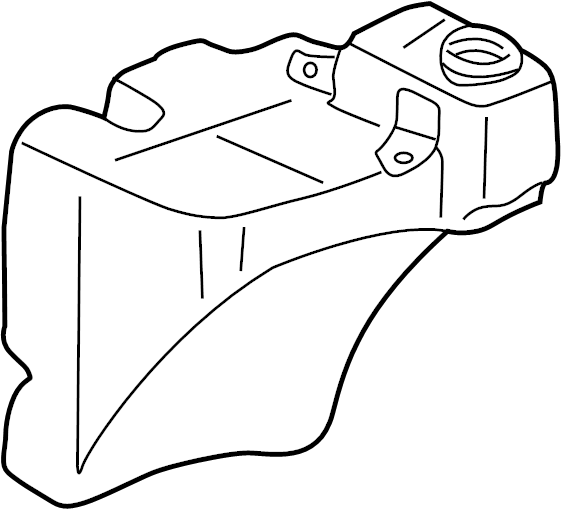 View 4B0955453C Washer Fluid Reservoir Full-Sized Product Image