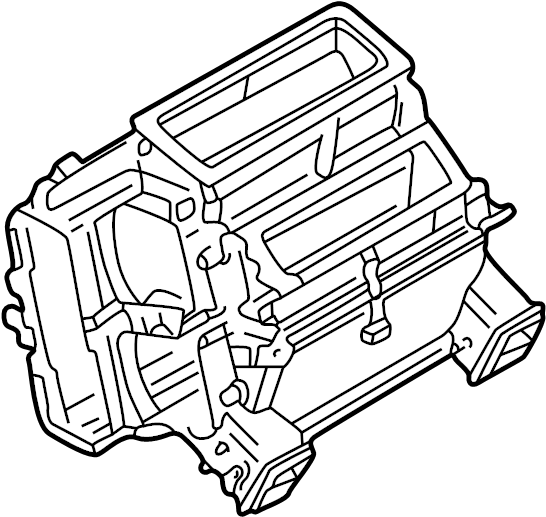 View 4D0820351 HVAC Unit Case Full-Sized Product Image