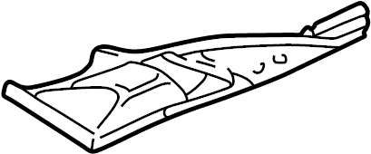 View 4D0805085H Fender Apron Reinforcement (Front, Rear) Full-Sized Product Image