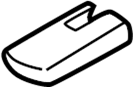 View 4D0881348H53 Seat Track Cover Full-Sized Product Image