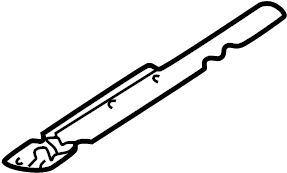 View 4A0877425B Sunroof Slide Full-Sized Product Image