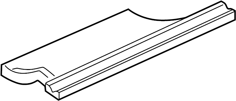 View 4D0833507 Door Reinforcement Bar Full-Sized Product Image