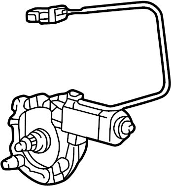View 4D0959802H Window Motor Full-Sized Product Image