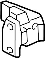 View 4D0833402 Door Hinge (Upper) Full-Sized Product Image