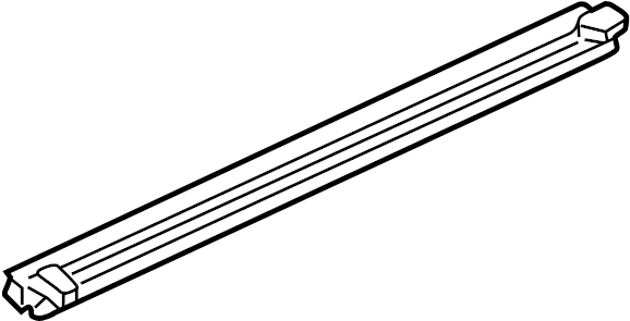 View 4D1837480 Door Window Belt Weatherstrip Full-Sized Product Image