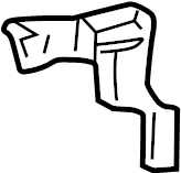 View 4D0867416A Corner pad. SEAL.  Full-Sized Product Image