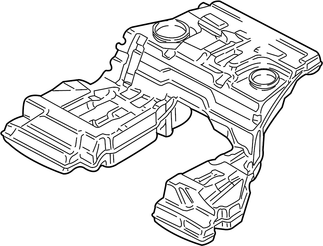 View 4D0201055AB Fuel Tank Full-Sized Product Image