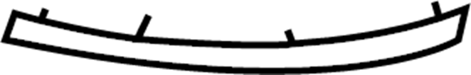 View 4E0807243A2ZZ Bumper Trim (Lower) Full-Sized Product Image