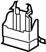 View 4E0885909EC3 Headrest Actuator Full-Sized Product Image