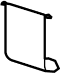 View 4E0886811DM2 BLIND.  Full-Sized Product Image
