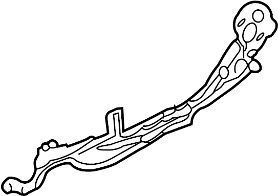 View 4E0881560 Seat Frame Trim Panel Bracket Full-Sized Product Image