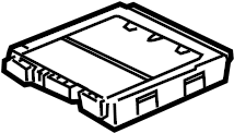 View 4E0910772A Seat Heater Control Module Full-Sized Product Image