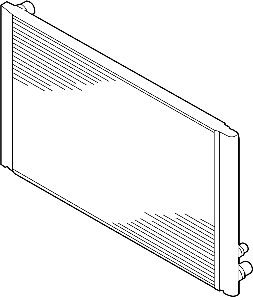 View 4E0121251F Radiator Full-Sized Product Image