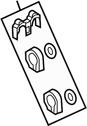 View 4H0898037A Kit. Pipe. Hardware. Tube. Retainer.  Full-Sized Product Image