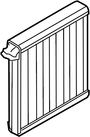 View 4H1898967 A/C Evaporator Core Full-Sized Product Image