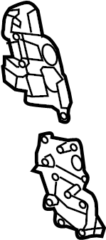 View 4H0898965 Kit. HVAC. Bracket. Case. Unit.  Full-Sized Product Image