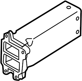 View 4H0805110TA Frame Rail End (Front, Lower) Full-Sized Product Image