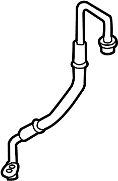 View 079145141F Turbocharger Oil Line (Lower) Full-Sized Product Image