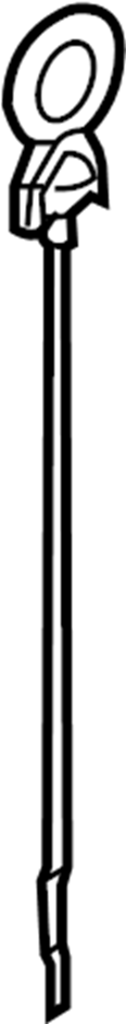 View 07P115611D Engine Oil Dipstick Full-Sized Product Image