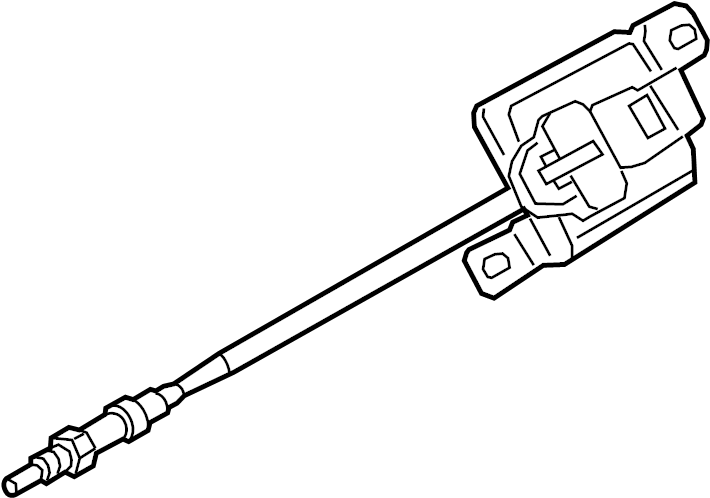 View 4H0907807L Sensor. Oxygen. (Front, Rear) Full-Sized Product Image