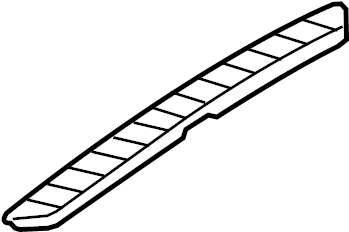 View 80B8197946PS Dashboard Air Vent Trim Full-Sized Product Image